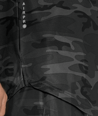 Born Tough Air Pro™ 4-Way Stretching T-Shirt For Men Grey Camo