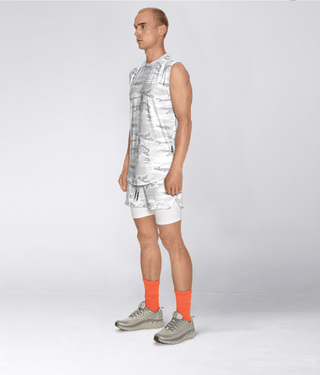 Born Tough Air Pro™ Honeycomb Mesh Sleeveless T-Shirt For Men White Camo