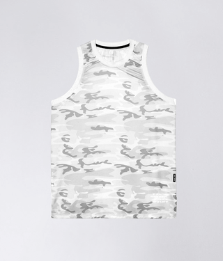 Born Tough Air Pro™ Night Time Visibility White Camo Tank Top for Men