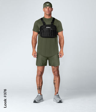 Born Tough Polyester Head Band Military Green
