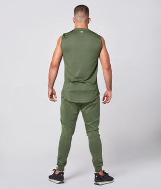 Born Tough Air Pro™ Sleeveless Running T-Shirt For Men Military Green