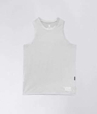 Born Tough Air Pro™ Reflective Design Steel Gray Tank Top for Men