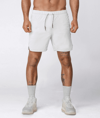 Born Tough Air Pro™ 2 in 1 Double layered Men's 7" Liner Shorts Steel Grey