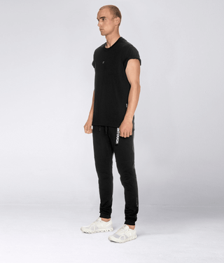 Born Tough Short Sleeve Preshrunk Back Roll T-Shirt For Men Black