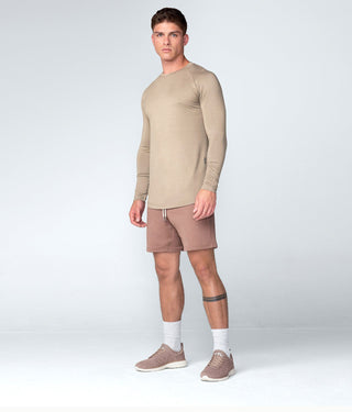 Born Tough Men Swift fabric Core Fit LS Shirt Lunar Rock