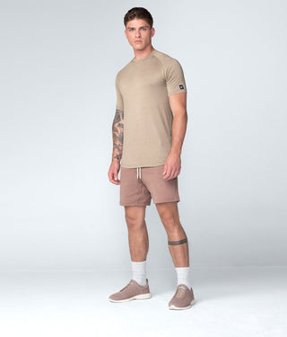 Born Tough Men Core Model fabric Core Fit SS Shirt Lunar Rock