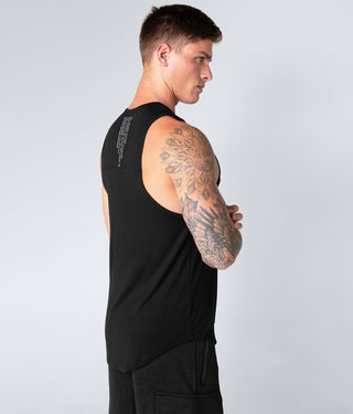 Born Tough Men Core Breathable Fit Tank Black