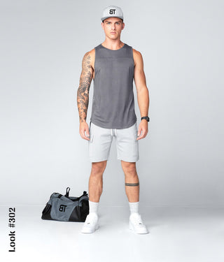 1600. Viscose Core Fit Tank Gray