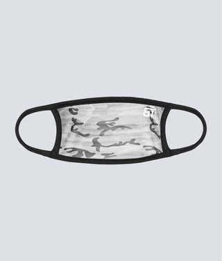 Born Tough Face Mask White Camo