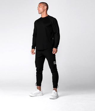 Born Tough Momentum 4-way Stretch Long Sleeve T-Shirt For Men Black