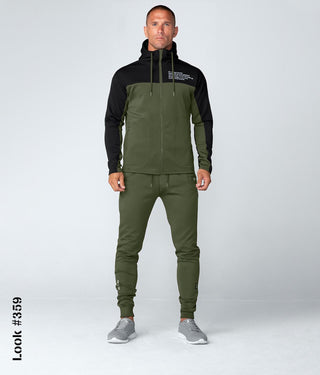 885. Momentum Tracksuit Green/Black