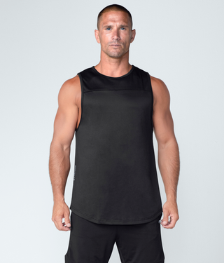 Born Tough Momentum Highly Breathable Tank Top For Men Black