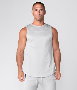 Born Tough Momentum Highly Breathable Tank Top For Men Steel Gray