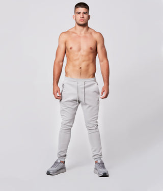 Born Tough Momentum Fitted Signature Running Jogger Pants For Men Steel Gray