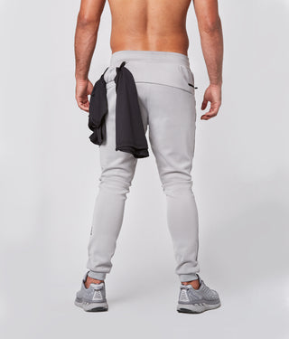 Born Tough Momentum Fitted Signature Running Jogger Pants For Men Steel Gray