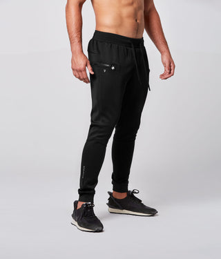 Born Tough Momentum Athletic Track Suit Jogger Pants Black