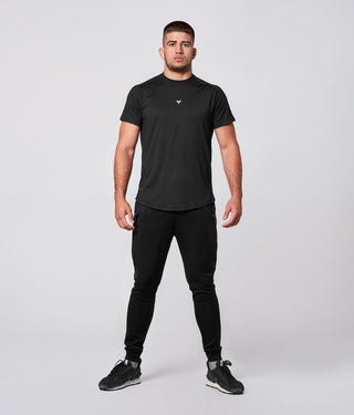 Born Tough Momentum Running Track Suit Jogger Pants Black