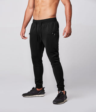 Born Tough Momentum Running Track Suit Jogger Pants Black
