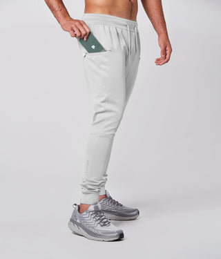 Born Tough Momentum Running Track Suit Jogger Pants Grey