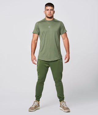 Born Tough Momentum Crossfit Track Suit Jogger Pants Military Green