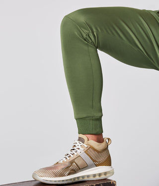 Born Tough Momentum Athletic Track Suit Jogger Pants Military Green