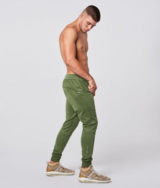Born Tough Momentum Athletic Track Suit Jogger Pants Military Green