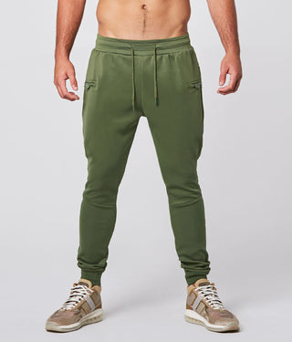 Born Tough Momentum Crossfit Track Suit Jogger Pants Military Green