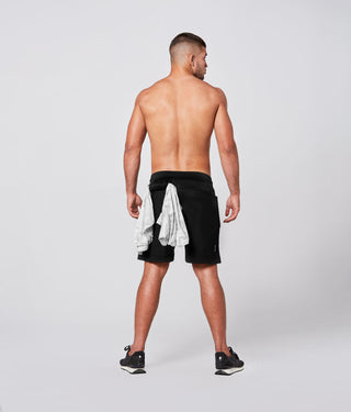 Born Tough Momentum Men's 9" Bodybuilding Shorts Black