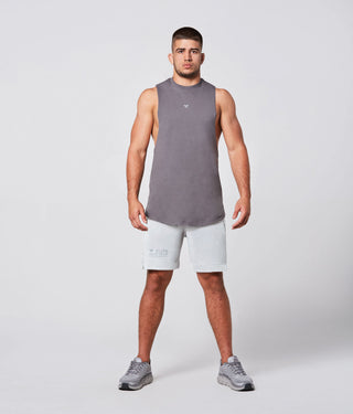Born Tough Momentum Men's 9" Running Shorts Steel Grey