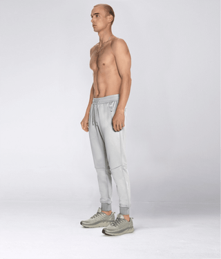 Born Tough Momentum Zippered Pockets Jogger Pants For Men Grey