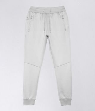Born Tough Momentum Heat Sealed Zipper Jogger Pants For Men Grey
