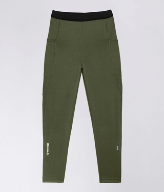 Born Tough Side Pockets Compression Visible Graphic Gym Workout Pants For Men Military Green