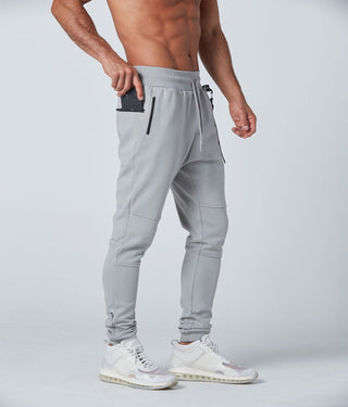 Born Tough Slim Fit Crossfit Plain Jogger Pants For Men Steel Grey
