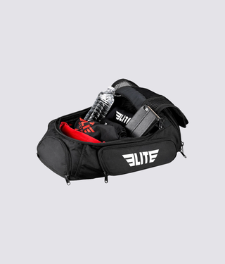 Convertible Black Taekwondo Gear Gym Bag & Backpack