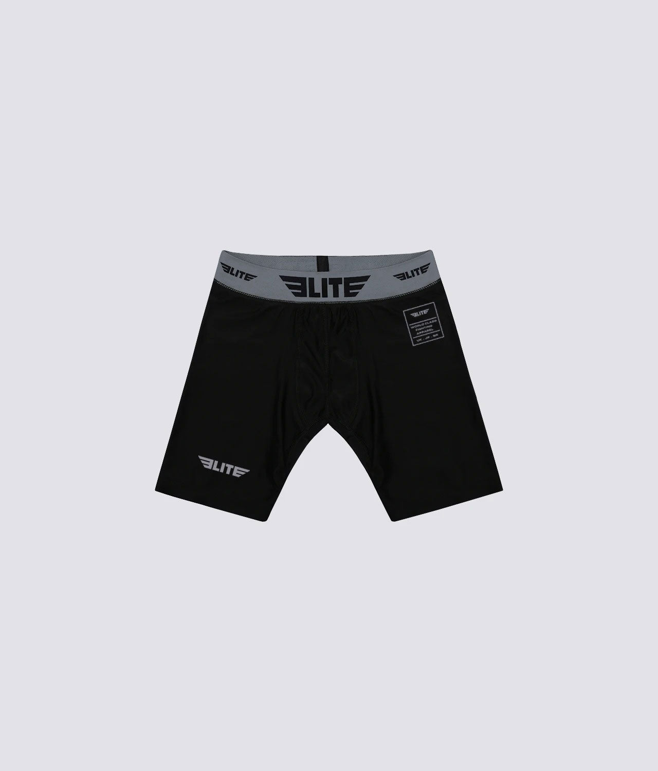 Men's Black Compression Boxing Shorts