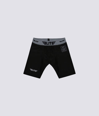 Men's Black Compression Boxing Shorts