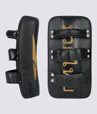 Adults' Black/Gold Muay Thai Kick Pad