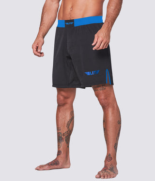 Black Jack Blue Training Shorts for Men