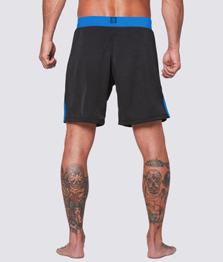 Black Jack Blue Training Shorts for Men