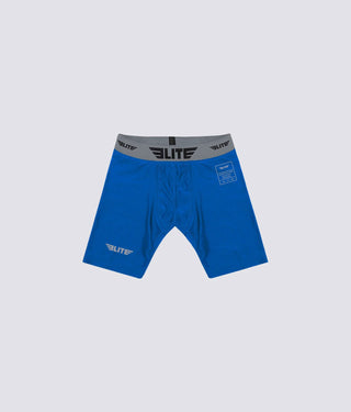 Blue Compression Training Shorts for Adults