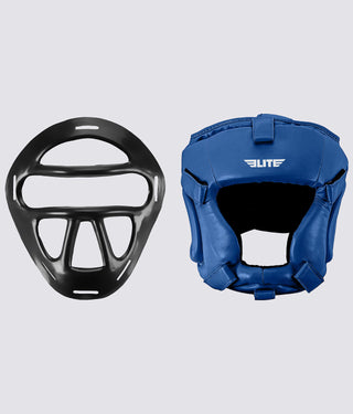 Kids' Blue Boxing Safety Headgear : 4 to 8 Years