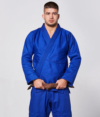 Essential Blue Brazilian Jiu Jitsu Gi BJJ Uniform for Men