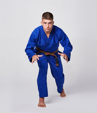Essential Blue Brazilian Jiu Jitsu Gi BJJ Uniform for Men