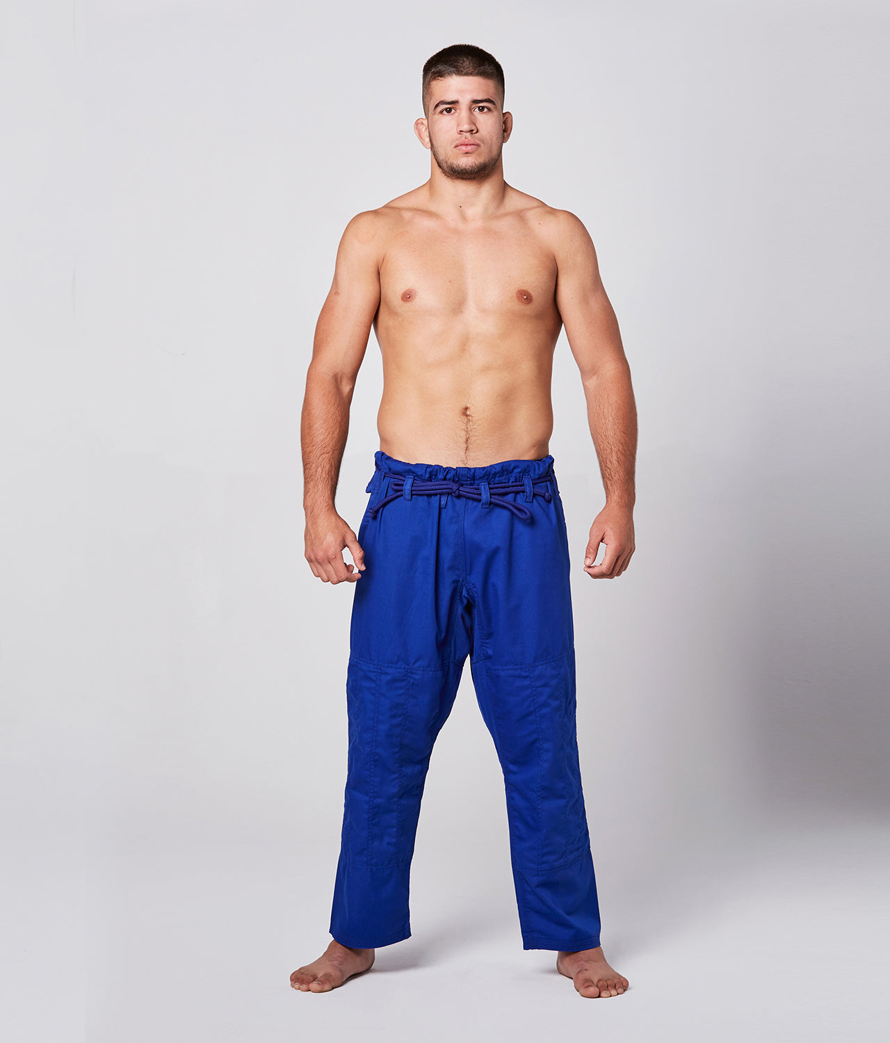 Men's Plain Black Compression Jiu Jitsu BJJ Spat Pants