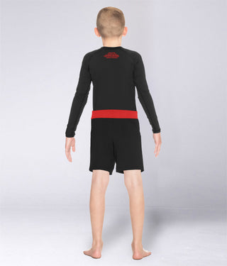 Kids' Black Jack Red Kids Bjj NO-GI Shorts