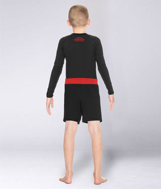 Kids' Black Jack Red Kids Training Shorts