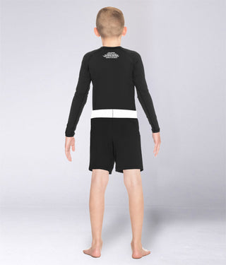 Kids' Black Jack White Kids Training Shorts
