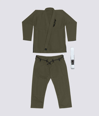 Core Green Brazilian Jiu Jitsu Gi BJJ Uniform for Women
