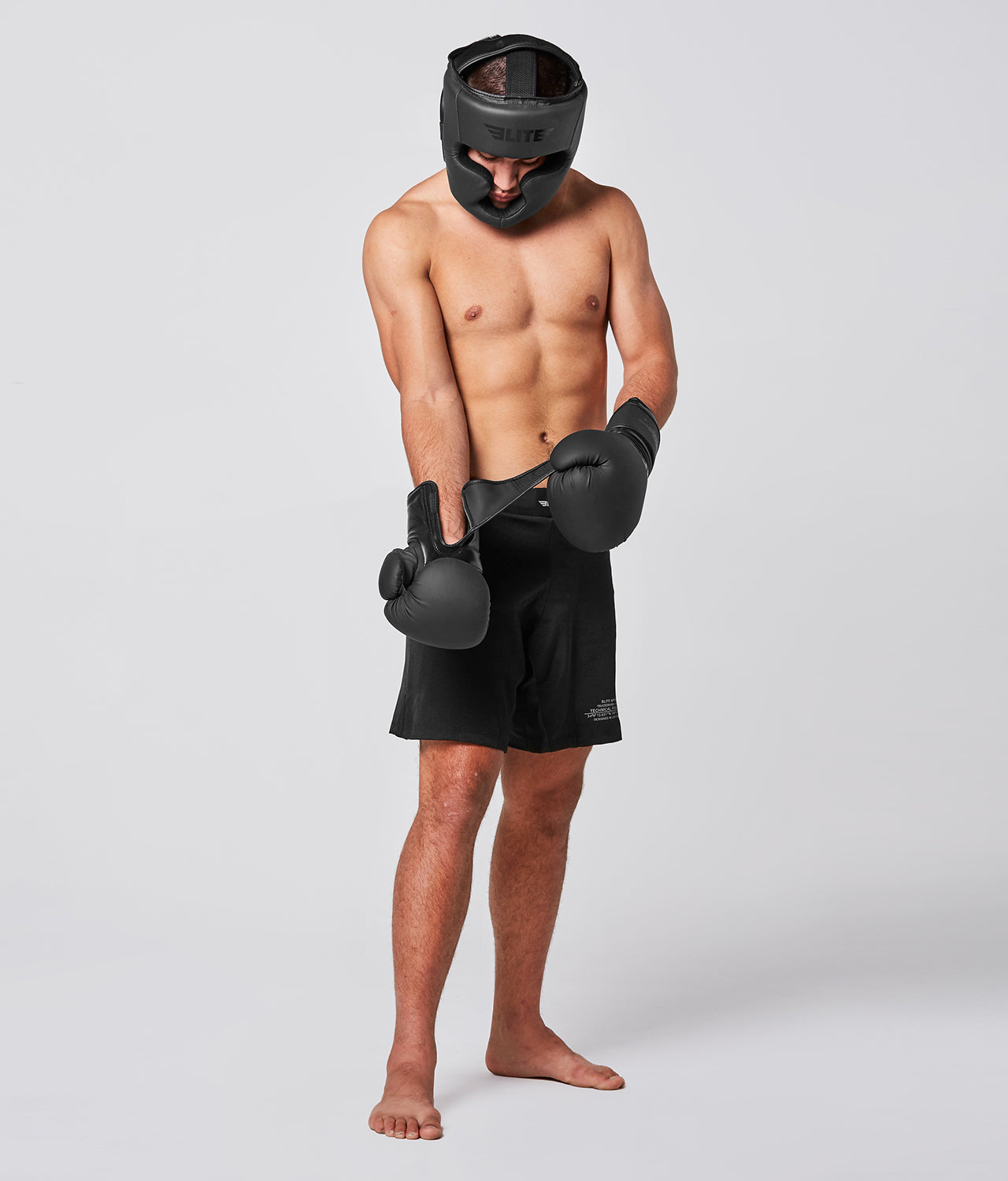 Adults' Essential Black Boxing Gloves