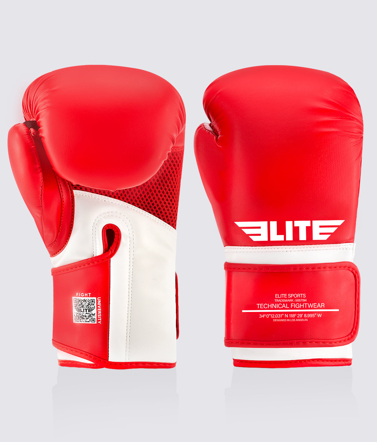 Adults' Essential Red Boxing Gloves